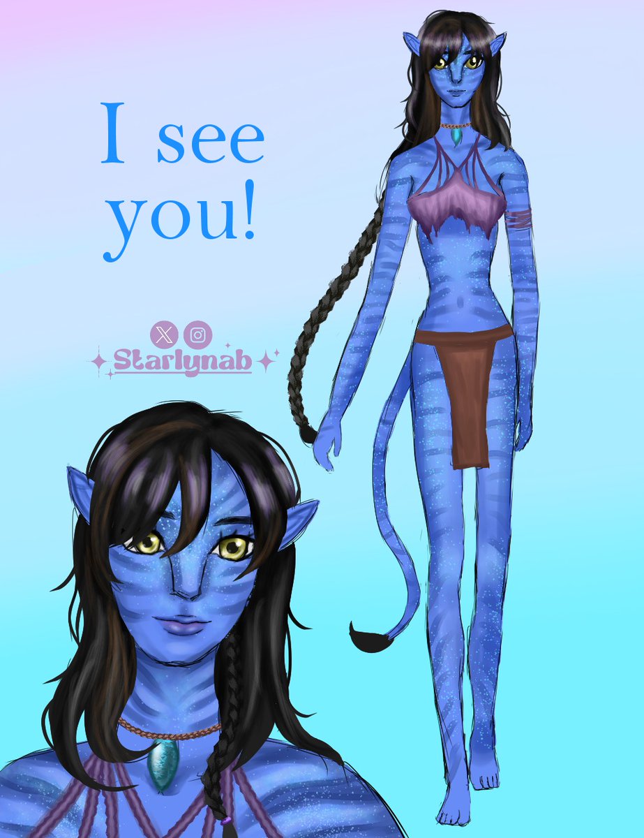 Starlynab's tweet photo. My own Avatar 💙🩵 #AvatarFireAndAsh #Avatar #avatarart #Avatar3 #AvatarTheWayOfWater #navi #fanartavatar #artmoots https://t.co/ZauN4MyD89