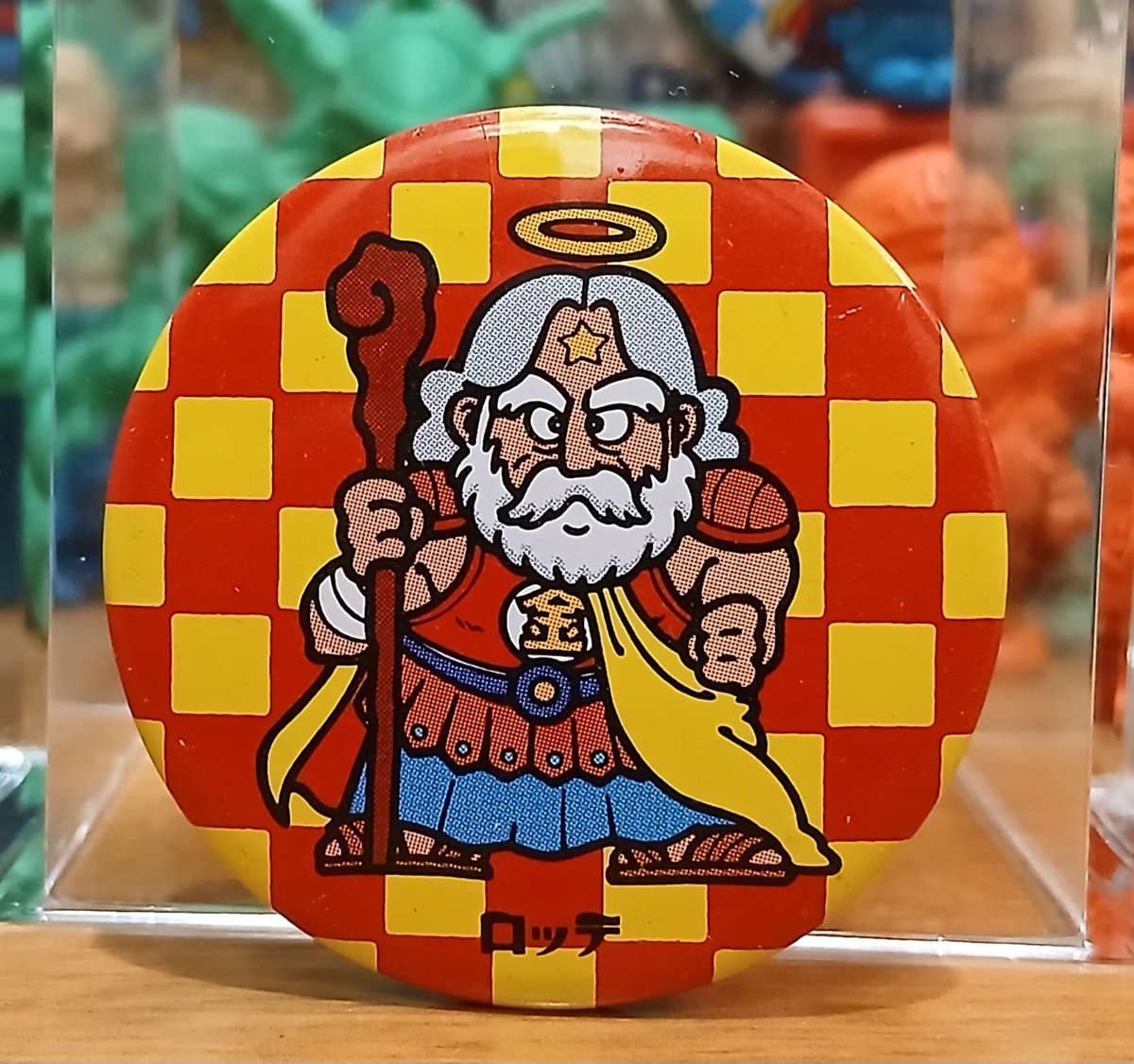 スーパーゼウス缶バッジ #ビックリマン