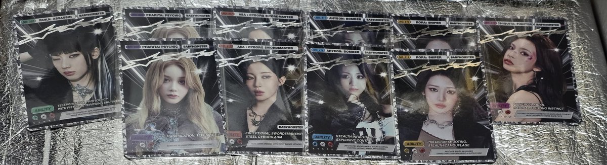 mtc_color's tweet photo. WTS
베이비몬스터 BABYMONSTER
팝업 미공포 스페셜 캐릭터 카드
 pop-up 
포카 포토카드
양도 sell

RUKA PHARITA ASA AHYEON 
 RORA CHIQUITA https://t.co/zwfwuSVLe2