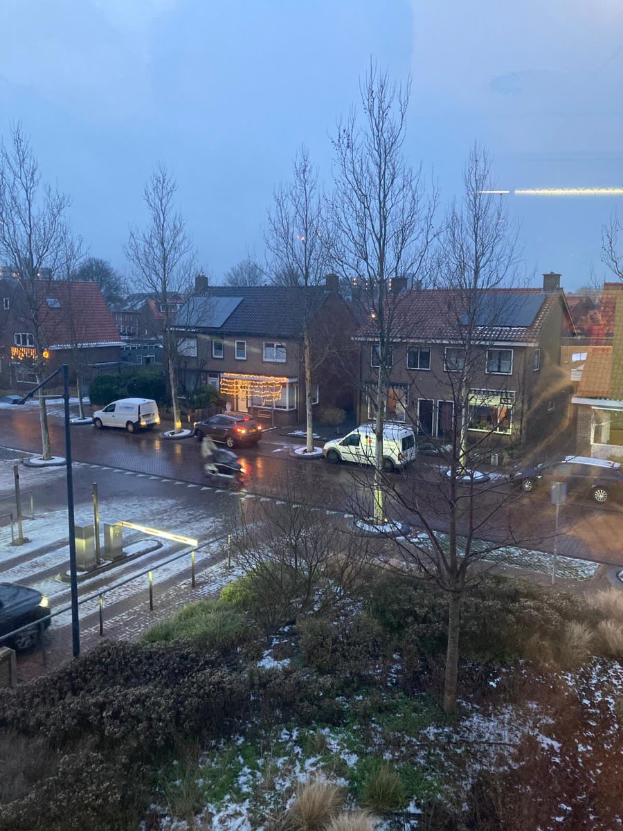 Het winterweer is blijkbaar #Heemskerk aan het boycotten