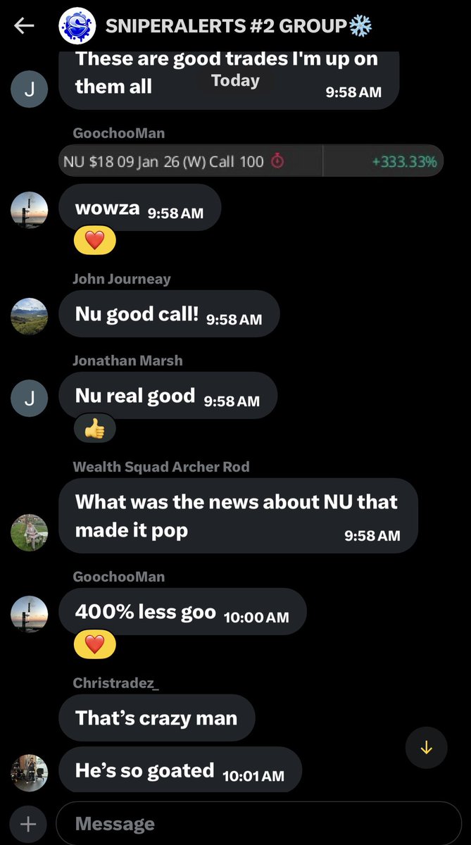 StockOptions888's tweet image. NEW SLOTS ARE NOW AVAILABLE! 100 FOLLOWERS ONLY GET TO BE ADDED TO MY GROUP CHAT BY TOMORROW MORNING❤️ 

A+ SETUPS ONLY! LIFE CHANGING DAY TODAY THE GROUP IS HYPED!! NOTIS ON 💡 $SPY

COMMENT &amp;amp; RT TO ENTER ❤️ $SPX