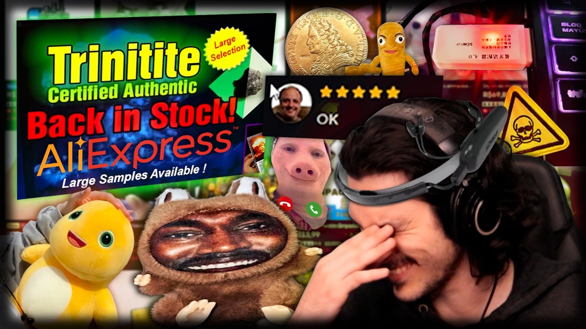 OS PRODUTOS MAIS ALEATÓRIOS DA INTERNET
youtube.com/watch?v=cl6ubp…