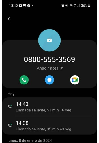 AdrianScavella's tweet photo. @PersonalAr @PersonalFlow_At 2 llamadas.... 1 de 35 minutos, la otra de 51.... y ninguna respuesta.... solo la musiquita..... https://t.co/DXECEEV1fa