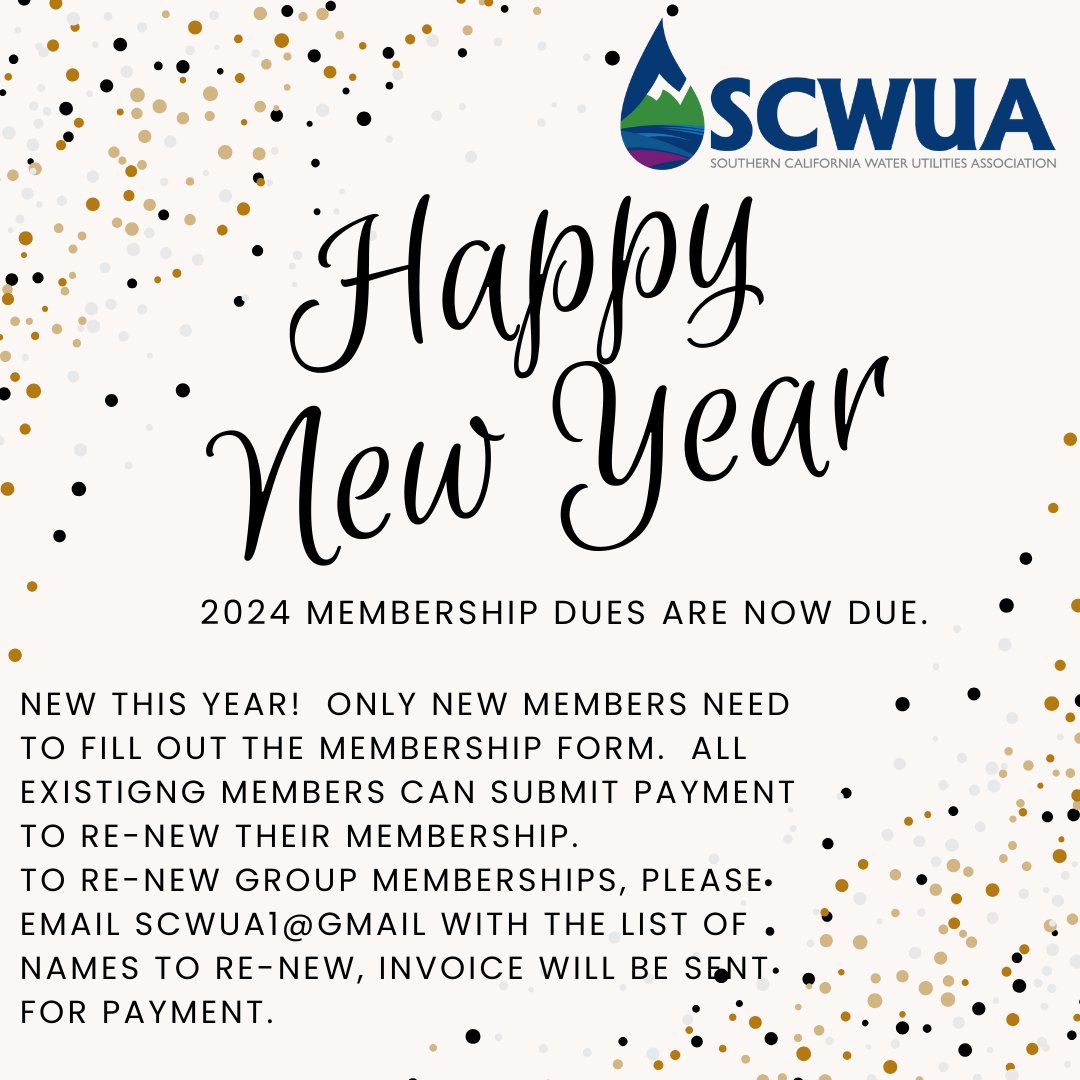SCWUA's tweet photo. 2026 SCWUA Membership Dues - https://t.co/h9nSSfK2Nr https://t.co/8aOTjMQoAP