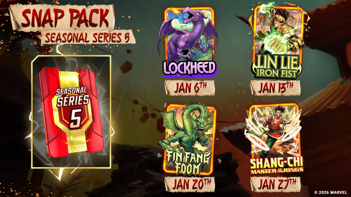 interrobange's tweet image. DRAGONS 🐉 series 5 release schedule 🗓️