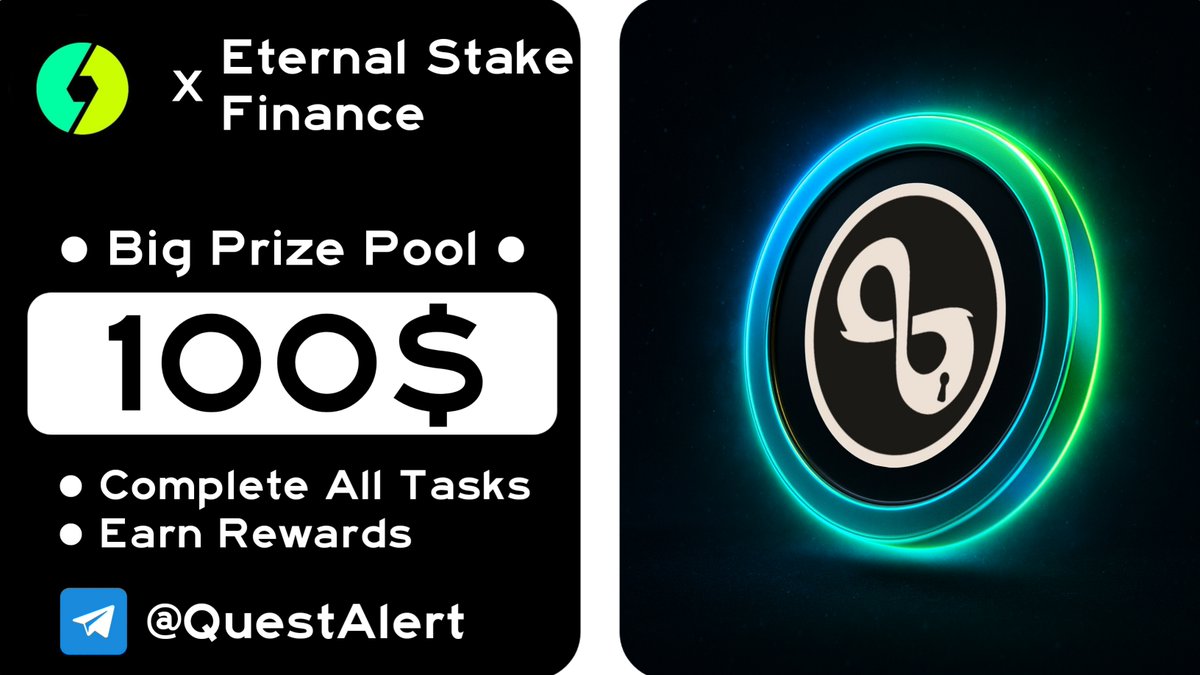 Quest_Alert's tweet photo. New #TaskOn Event: Eternal Stake Finance (@EternalStakeFi)
Winner: Top Participants.

Join The TaskOn Event Here: https://t.co/ArfLCR4LnJ

🎁 Prize Pool: 100$ USDC

🗓 End Date: 9 January

About Eternal Stake Finance:
Eternal Stake Finance is built for people who prefer holding with intention instead of chasing short term yields. On Solana, it offers a simple staking model where you commit your tokens once and let rewards grow automatically over time. No constant restaking, no confusing mechanics, just steady accumulation backed by a fixed, onchain reward pool. By rewarding patience and gently discouraging early exits, the protocol aligns longterm holders with the health of the system itself. Eternal Stake Finance is about slowing down, trusting the process, and letting time do the heavy lifting.

Disclaimer: This post promotes a TaskOn quest/airdrop. Participation is voluntary & at your own risk. Crypto investments/rewards involve high risk, including total loss. No guarantees on prizes or token value. Always Do Your Own Research (DYOR). Not affiliated with X/Twitter.
#zealy #Cryptoairdrop