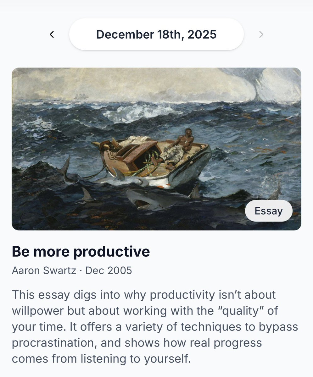 conductr_'s tweet image. this is where I get some of my ideas from. 

i highly recommend consuming high quality content.