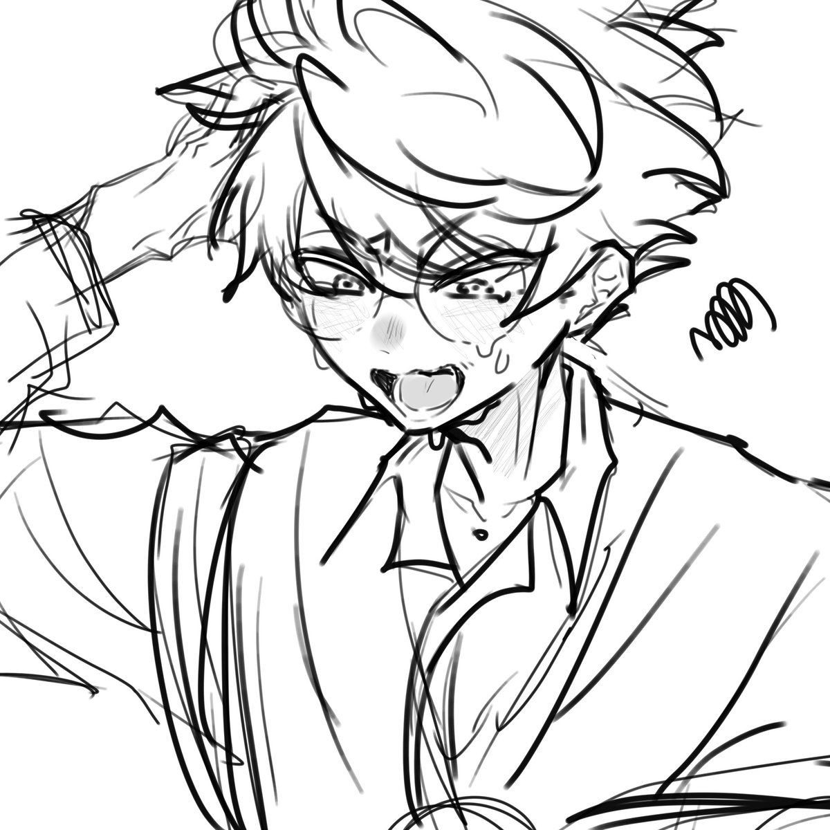 Bota_mochi01's tweet photo. 落書き https://t.co/Zic760XshA