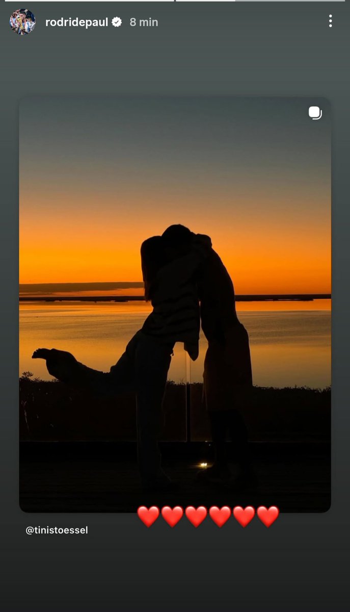 Tini con un dumpcito de sus vacas y Rodri cometando y subiendola a historias es todo lo que necesitaba para arrancar bien la semana