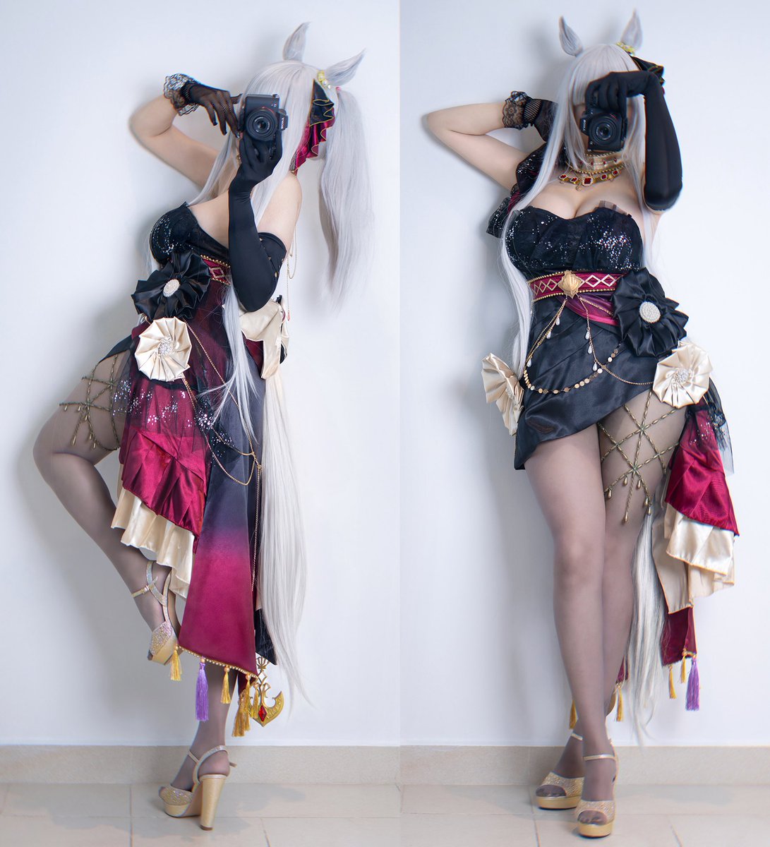 ggs_cos's tweet photo. La Mode 564 Goldship is her best outfit? 🤍
#umamusume https://t.co/7knZDly2oK