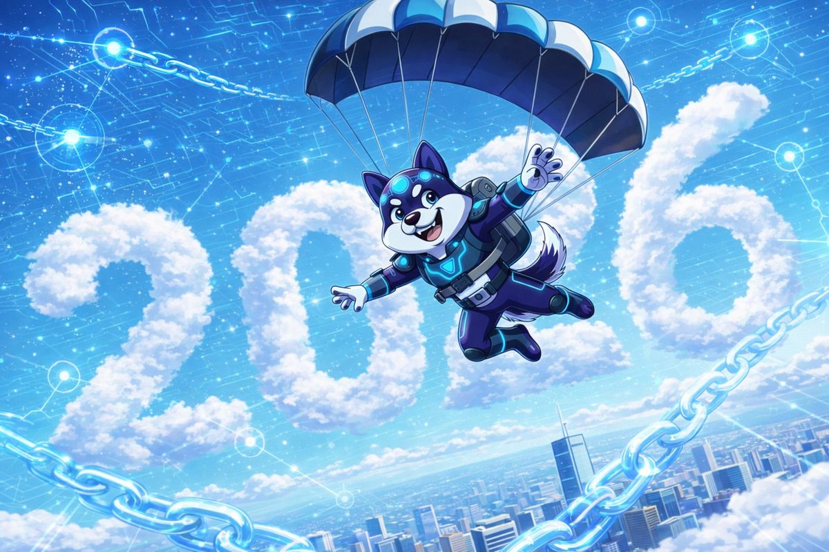 AnyInuOG's tweet photo. 2026! @AnyInuCoin New year. Same dog. Bigger playground. $AI https://t.co/LZUVTSWl5q