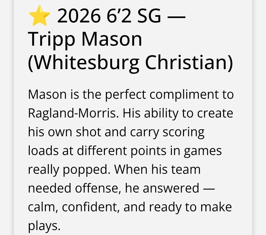 Will Mason tweet media