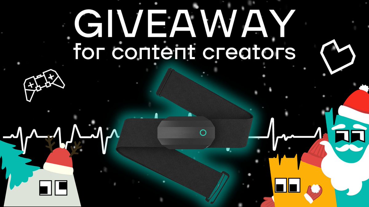 pulsoid_app's tweet photo. HEART RATE MONITOR GIVEAWAY ❤️❄️

For content creators who want to bring something new to their streams in 2026!

To enter:
💙 Like and RT, follow @pulsoid_app
💬 Reply with your streaming channel and tag a fellow streamer who’d like a chance to win an HR monitor too https://t.co/8NOazhQA6U