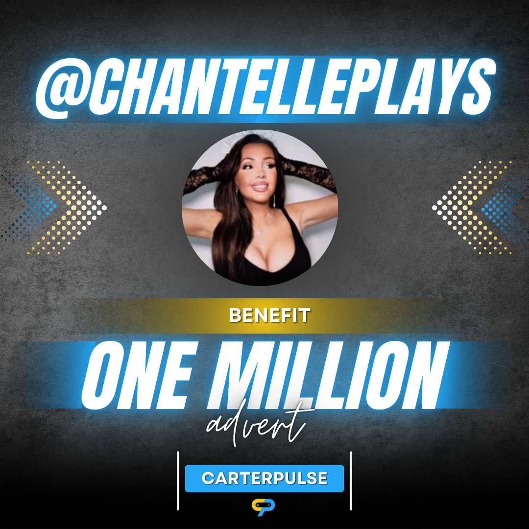 CarterPulseEU's tweet photo. A massive congratulations to ChantellePlays who absolutely slayed a 1 million advert for beauty brand Benefit! 

She turned up the glow with this standout advert with zero touch-ups needed 🔥  

Congrats Chantelle! https://t.co/AAxyEUYBB7