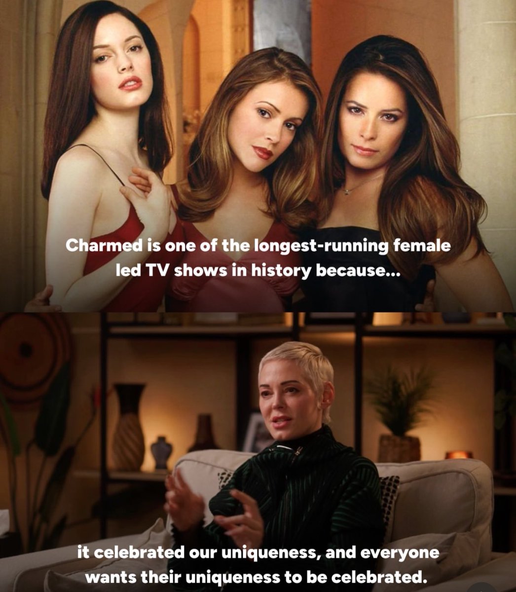 Charmed_Reunion's tweet image. “Charmed is one of the longest running female led TV shows in history because it celebrated our uniqueness and everyone wants their uniqueness to be celebrated.” -@RoseMcGowan