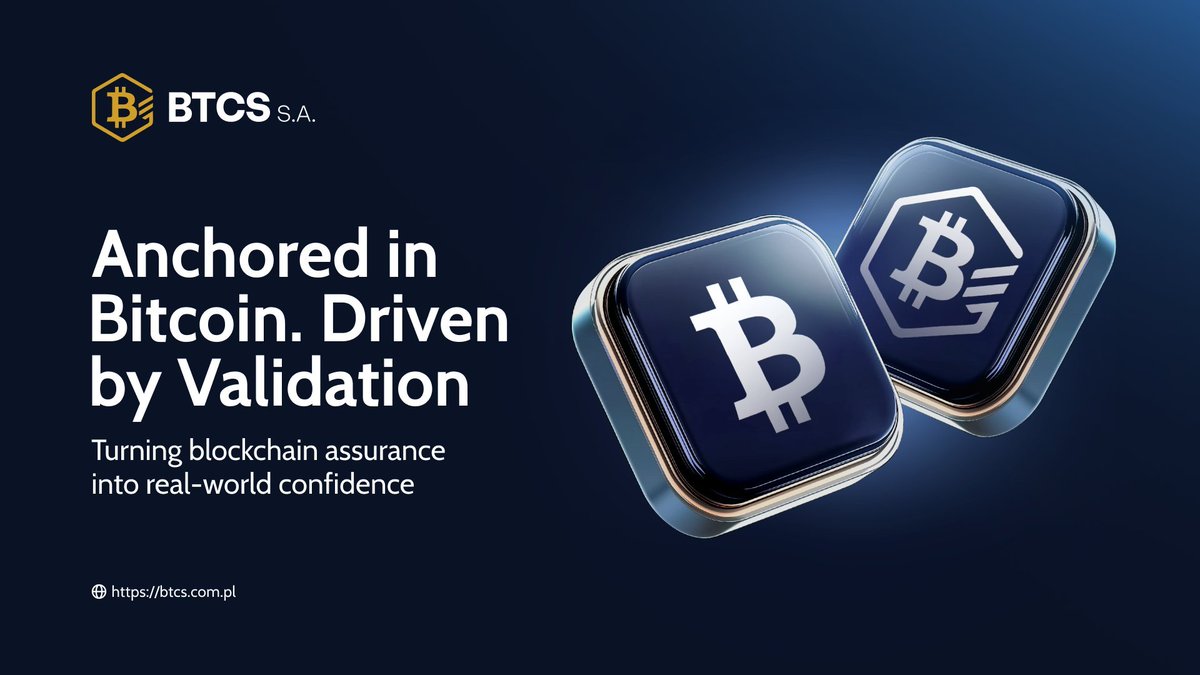 Every treasury needs a strong foundation. At BTCS, ours is $BTC, one of the  most proven and resilient assets in the digital economy. We build on that  foundation by actively operating blockchain