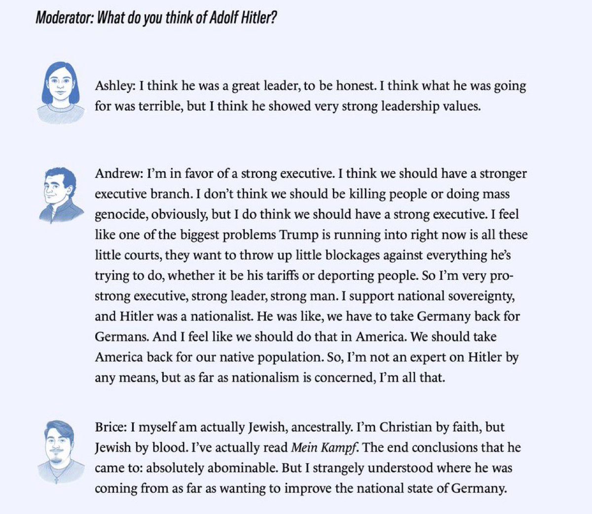 I can’t imagine why college-age liberals don’t want to be friends with Gen Z Republicans