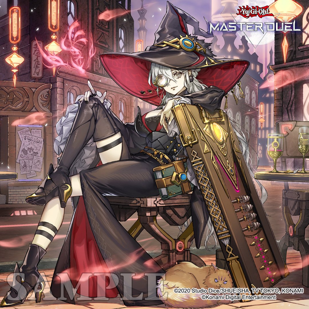 YGOMasterDuel's tweet image. The glow up is real 🪄#YuGiOhMASTERDUEL