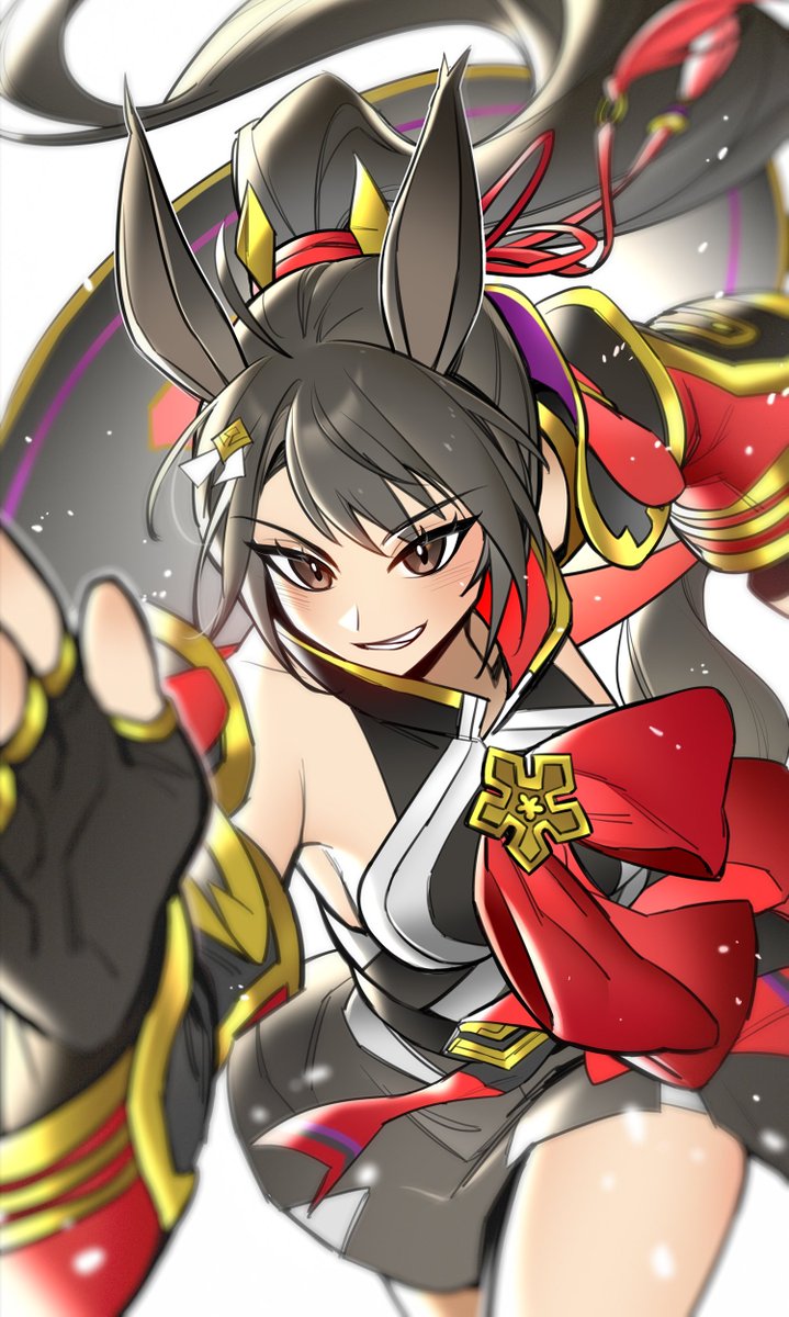 Happy horse year!! :D
I wanted draw umamusume but I rmb DL has a horse leader too xD

#DragaliaLost