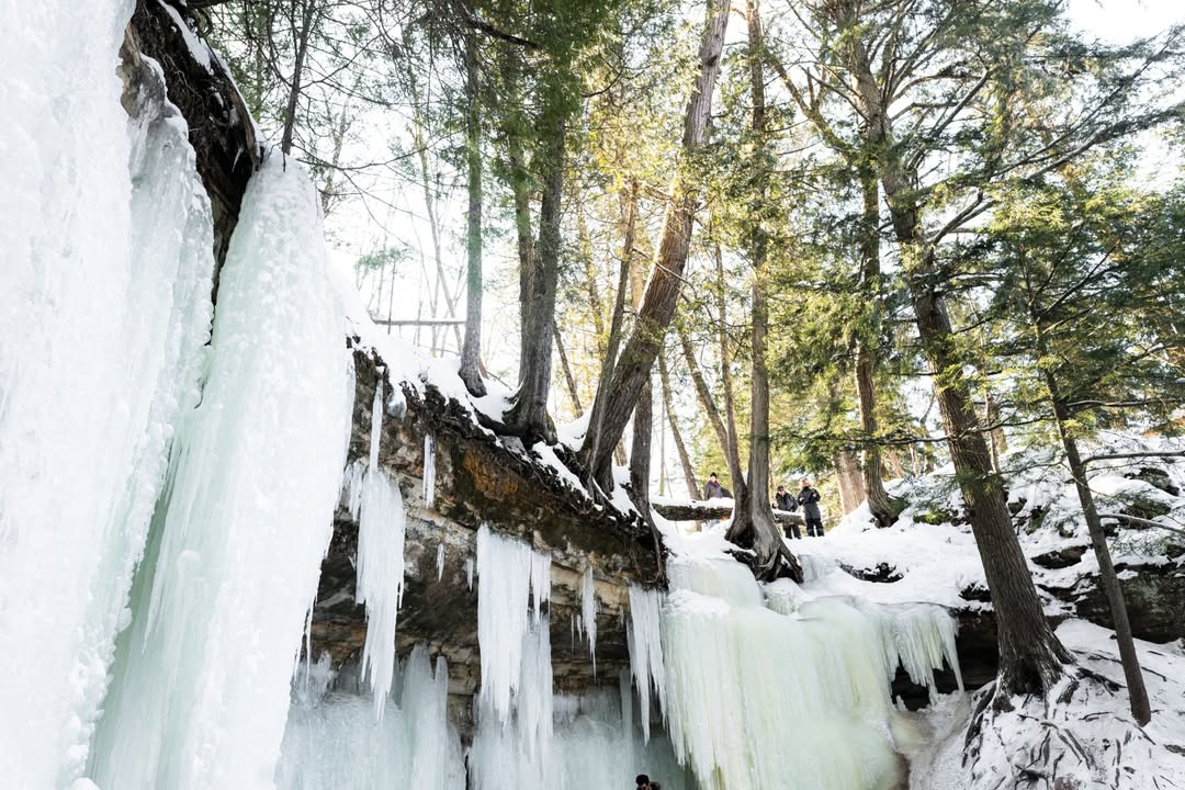 Curious about the Eben Ice Caves? This frozen wonder in Michigan’s U.P. is a winter highlight, if you’re up for the adventure. Here's what to know before you go: link.mynorth.com/EbenIce