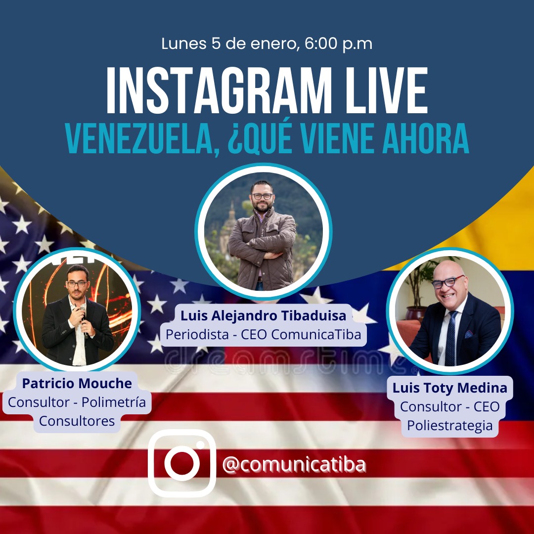 Hoy, 6pm Colombia -8pm Argentina
Live en IG 👉comunicativa
