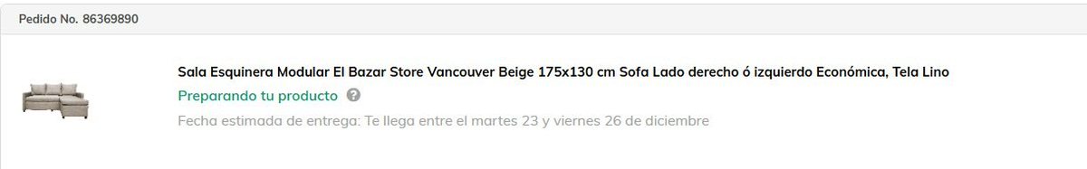 abipachpach's tweet photo. @searsmexico hice una compra el 19 de diciembre con promesa de entrega entre el 21 y 24 de diciembre, no ha llegado, no hay atención al cliente real… solo chatbot, el estatus no cambia, necesito una solución de verdad. Porque cobrada ya está… para eso no hay falla @Profeco https://t.co/JH9idfmxoT