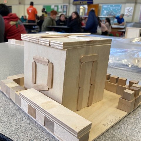 From blueprints to prototypes to models of structures, students in BCSD ELP Art classes are doing just that.  #TeamBCSD #takeaseatoutdoors