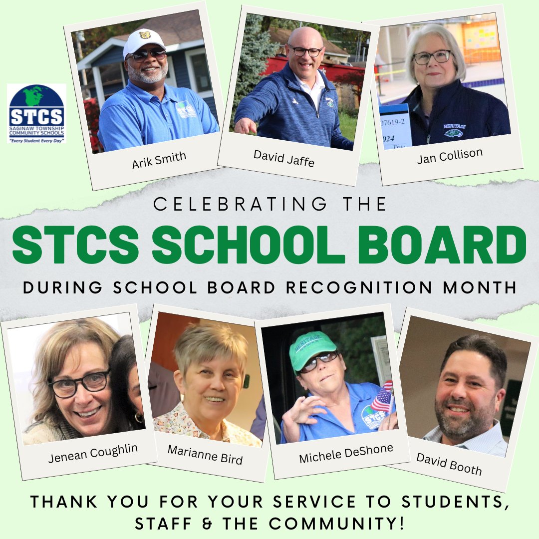 For School Board Recognition Month, we extend our heartfelt gratitude to the board for their dedication to our students' education.  We appreciate the countless hours devoted to understanding complex educational issues, collaborating with stakeholders and making tough decisions.