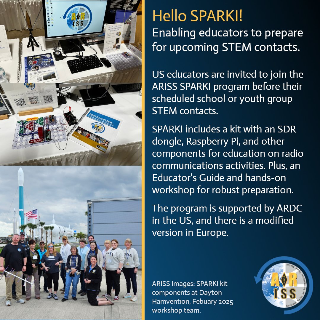 ARISS - Amateur Radio on the ISS tweet media