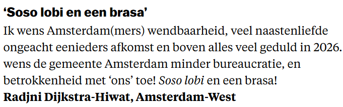 Mooie nieuwjaarswens! ❤️