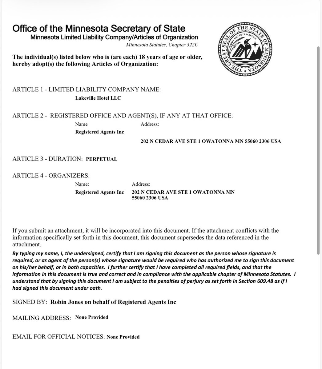 seanmdav's tweet image. BREAKING: This particular hotel, the Hampton Inn Lakeville outside Minneapolis was bought for $15 million last summer, according to news reports.

The LLC that was used to purchase the hotel is owned by four Indian partners—Parmjit Singh, Amanpreet Hundal, Karandeep Nagra, and…