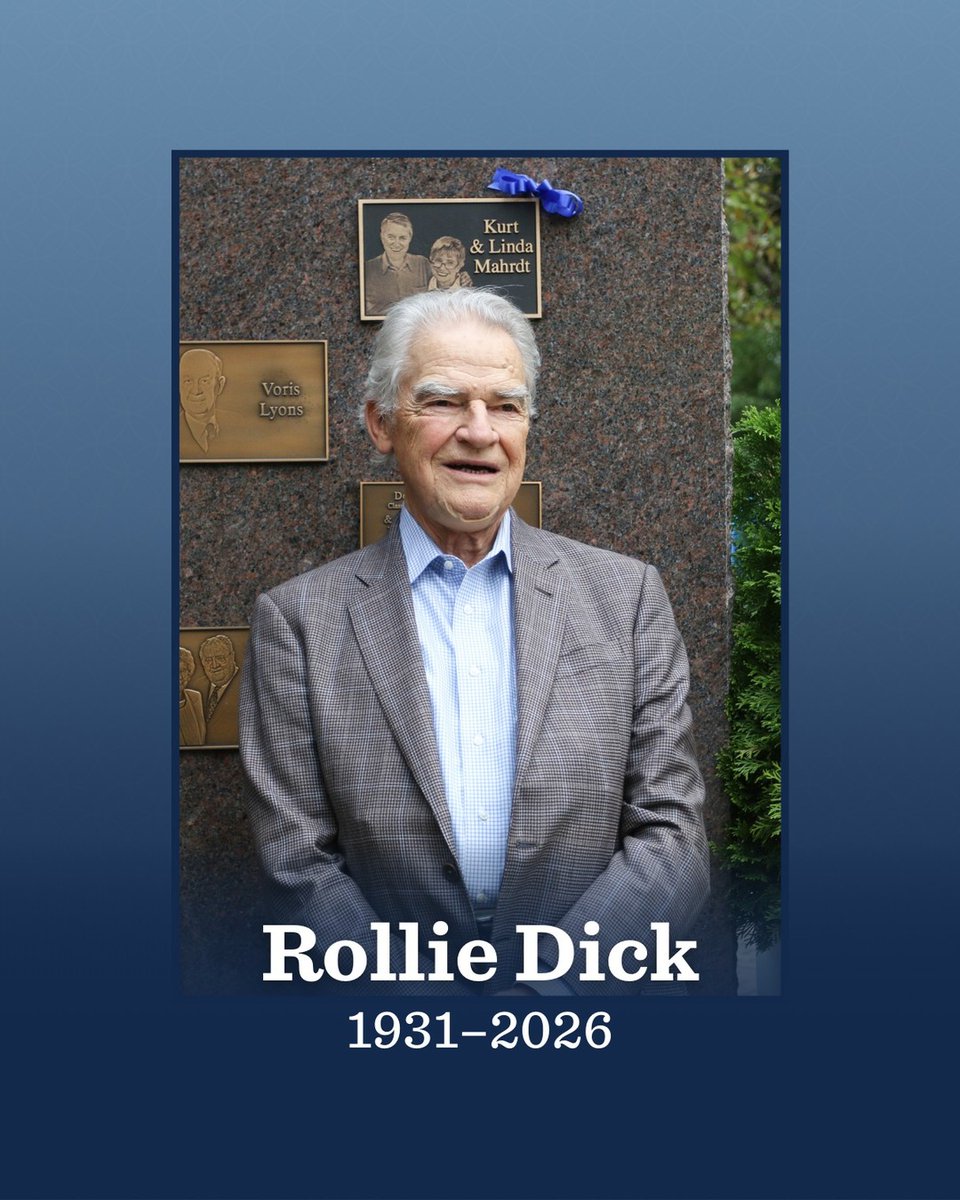 butleru's tweet image. Butler mourns the passing of Rollie Dick, a beloved member of our Board of Trustees. He served with extraordinary distinction for nearly two decades, helping guide the University through moments of growth and change. We offer our condolences to his wife, Cheri, and their family.