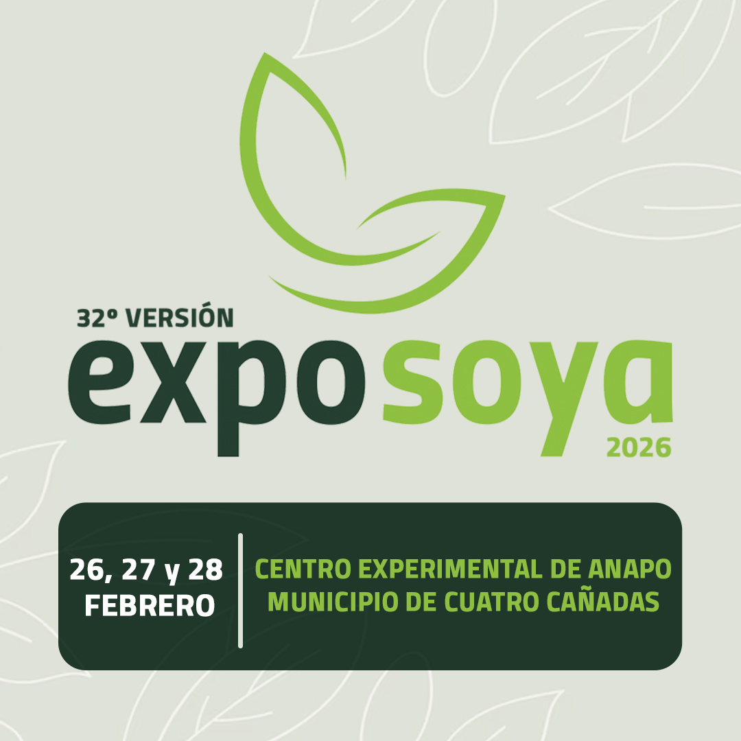 ¿Estás listo para el evento tecnológico más importante del año? 
EXPOSOYA 2026. El 26, 27 y 28 de febrero, tres días diseñados para conectar a los protagonistas de la producción de alimentos con la tecnología de vanguardia.
#Exposoya2026 #anapobolivia #producciónsostenible