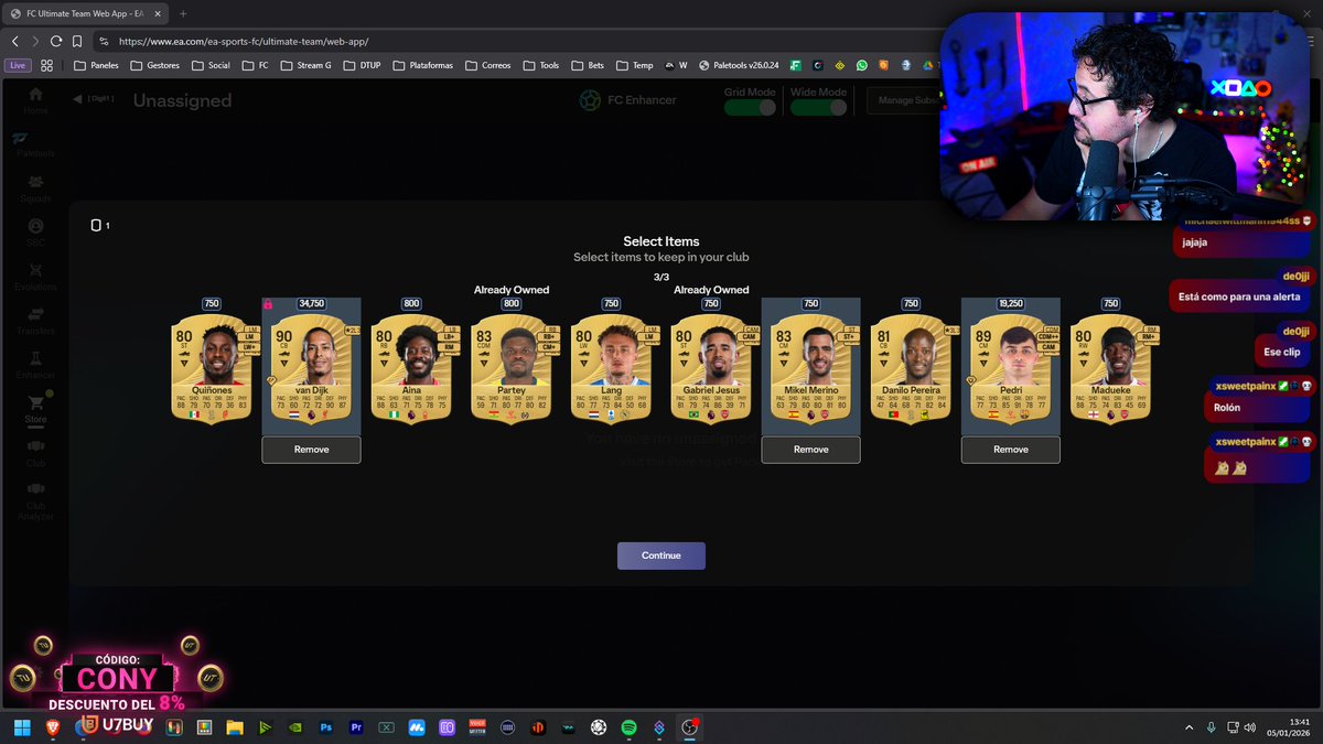 Muchachoooos no olviden sus mejoras de 80+ 🤑🤑🤑