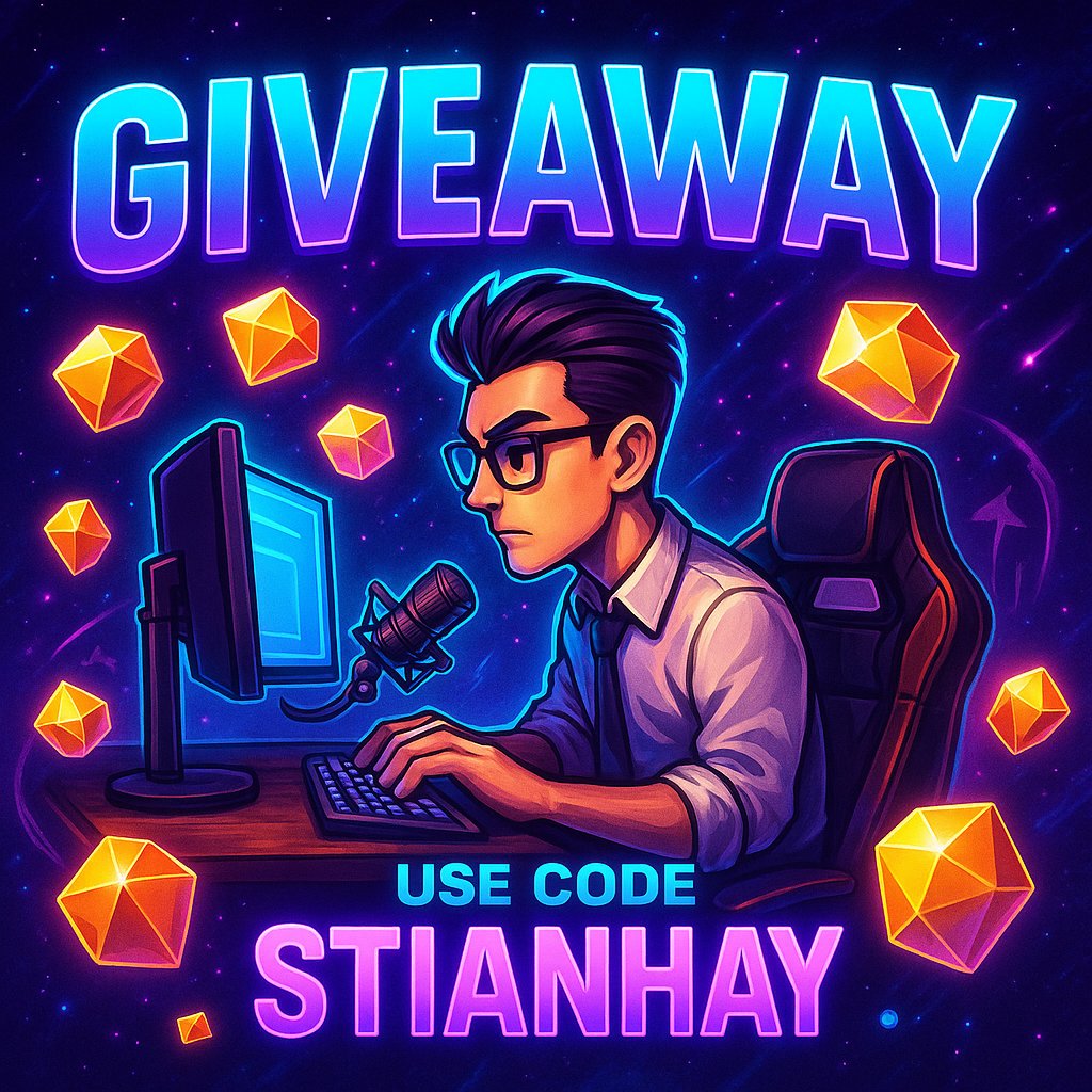 STIANHAY_GAMBLE's tweet photo. 🎉 25 Gems Giveaway on @clashdotgg🎉

How to join:
✅ Follow me
✅ Like & RT this post
✅ Drop your Clash ID in the comments

I'll pick a random comment live on stream this Friday – good luck 🍀🔥

#YouTube #youtubevideopromotion #gamblingX #GamblingTwitter #kick #streamer #win #bigwin #StianHay #CS2 #Video #Slots #freespins #Livestream #Giveaway #CS2Giveaway #GiveawayAlert #Slot #Contest #ContestAlert #money #FreeMoney #FreeCash #ClashGG