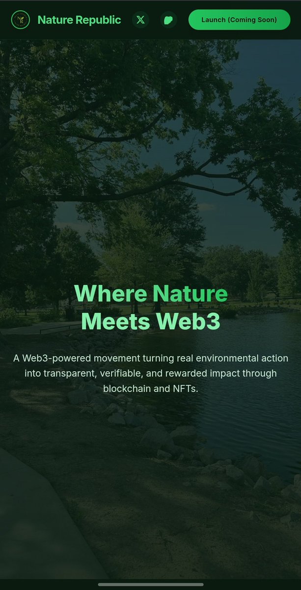 Hyperintoorn's tweet photo. 🌱 Imagine a world where your actions for the environment are not just good deeds, but also visible, verifiable, and rewarding. 

That world is starting today with @RepublicNa 

Here’s a thread on what they’re launching and why it matters 🧵 https://t.co/TkjRYlAUTC