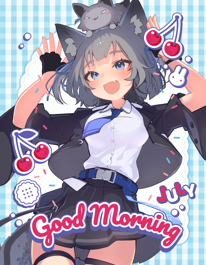 おはがぅ💙🐾 わん！わん！わん！！ #おはようVtuber