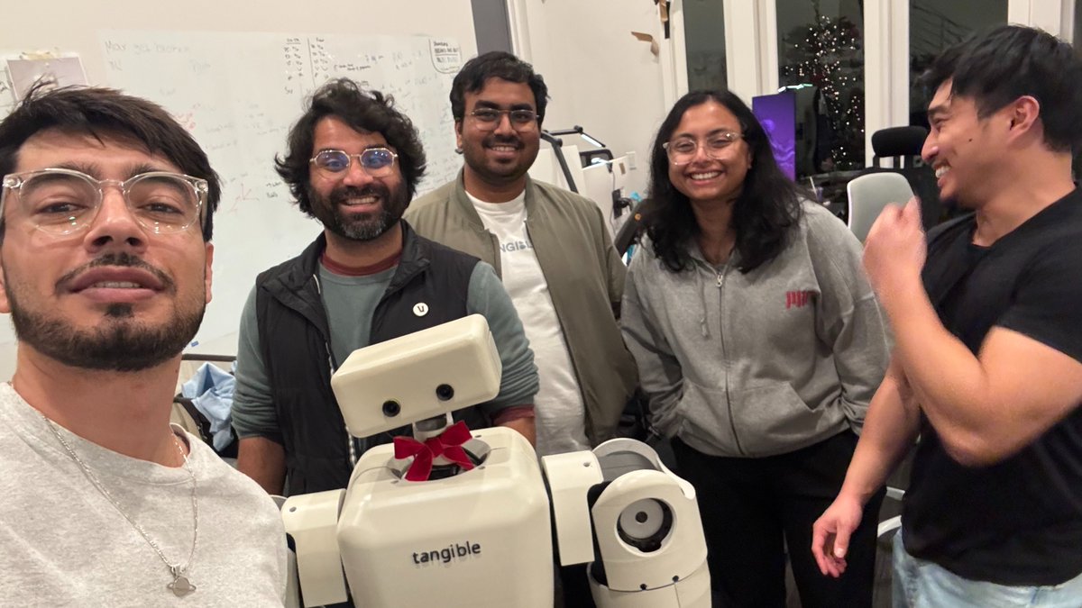 2025 has been a year for robotics, but nothing compares to what’s coming in 2026. 

Many companies came to life, many breakthroughs, one being <a href="/tangiblerobots/">Tangible</a>. Born from a dream to bring AI to everyone in a purposeful way. In physical form that can be touched. Held. 

Happy New