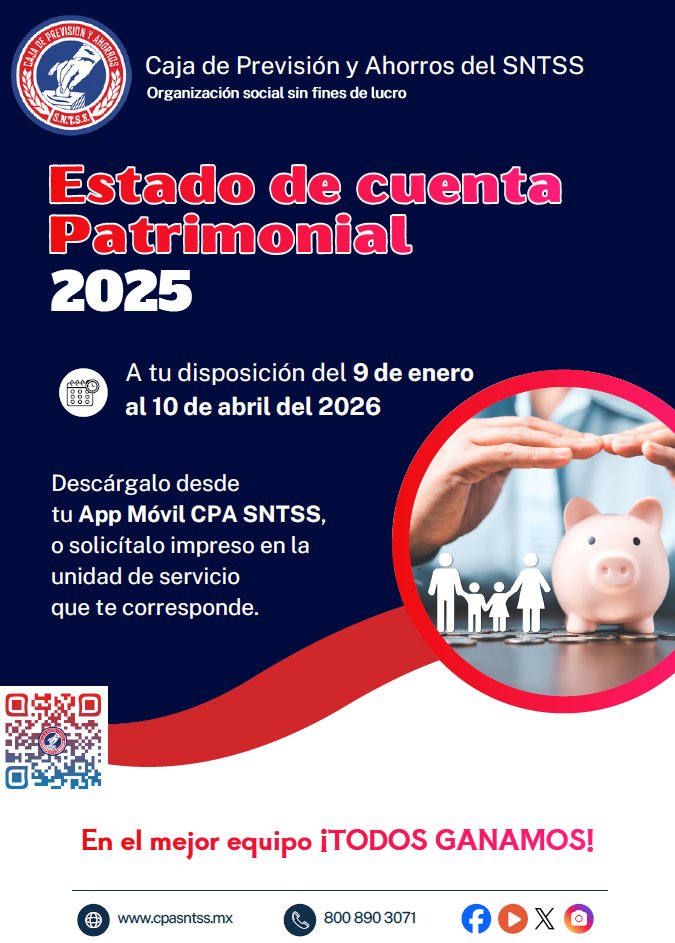 Caja de Previsión y Ahorros del S.N.T.S.S. tweet media