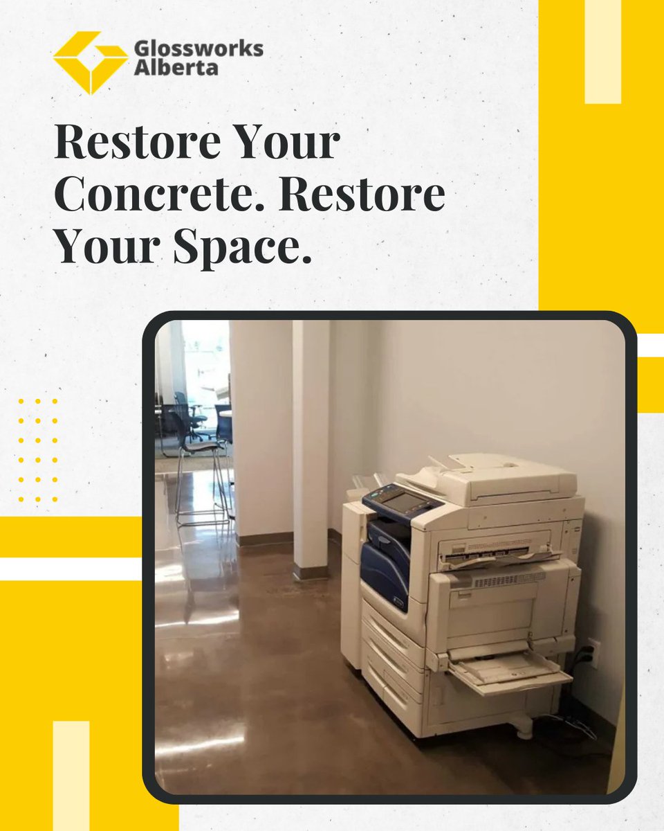 GlossWorksAB's tweet photo. Small cracks in your interior concrete can quickly worsen. Restore, repair, and resurface with GlossWorks Alberta for long-lasting, professional results. Upgrade your space today—visit https://t.co/Msor5Izk9L #ConcreteRepair #GlossWorksAlberta https://t.co/IxDnPYrmbu