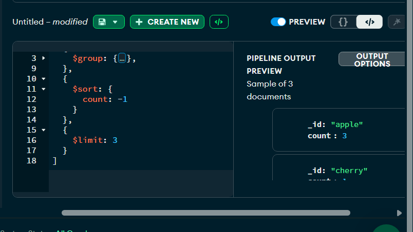Spidy_codzz's tweet photo. The worst part about @MongoDB is it doesnt scroll inside this query container https://t.co/VAZ2Nt7jMs