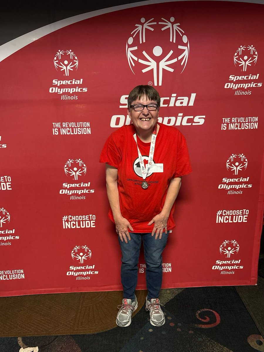 Happy Medal Monday!

Shoutout to Sheila for rolling her way to a Silver Medal in Bocce,  2025! This medal reflects her dedication, sportsmanship, and commitment to the game. 

Way to go, Sheila! 🌟
#medalmonday #soill #ohathletics