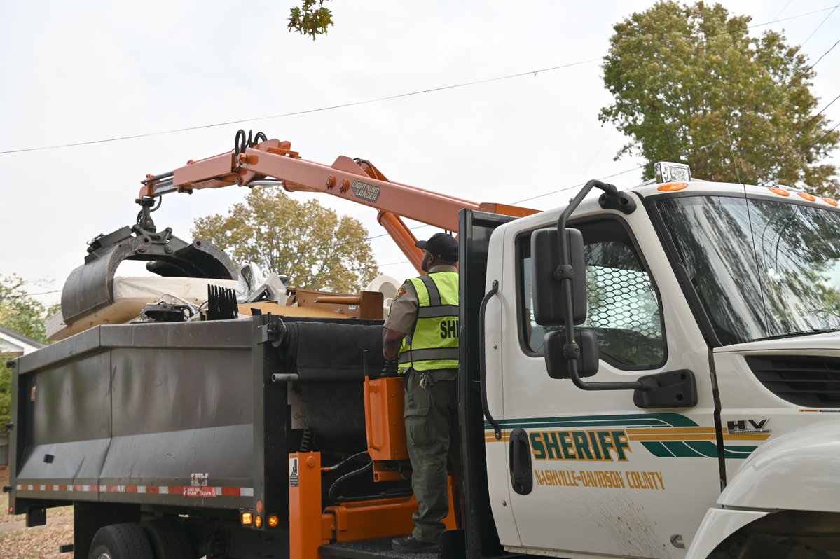 Did you know, we offer bulk item pick up to residents of Davidson County, free of charge. Call 615-880-3897 between the hours of 6:30am to 2:30 pm Mon-Fri to schedule a pickup time. Be sure to have the discarded items on the curb in front of your house on the appointed day.