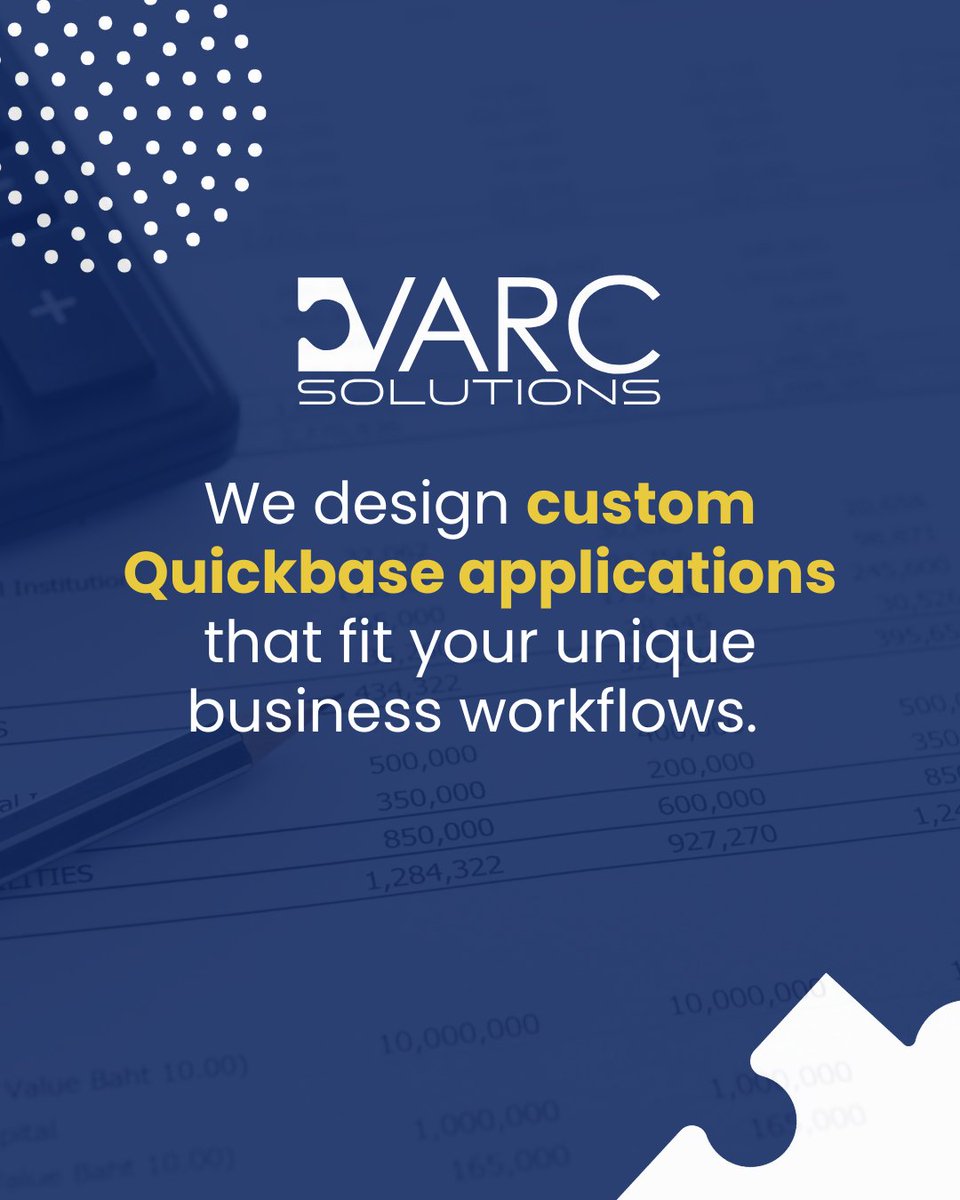 VARC_Solutions's tweet photo. Tired of manual work and disconnected systems? We design custom Quickbase applications that fit your unique business workflows. We help you automate operations and scale with your business.

Ready to build a more efficient business?

https://t.co/bQ3BODZZJB

#Quickbase #VARC https://t.co/3hjDt9EJCn