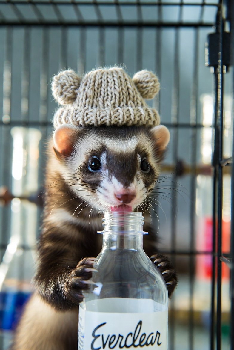 PhaedraXTeddy's tweet image. Forcing ANYone to drink is abuse. #StopAnimalCruelty
🇺🇸 #TheScience got 1.1 million dollars in 2025 to get teen ferrets drunk! @realDonaldTrump 🆘️
#StopAnimalTesting !