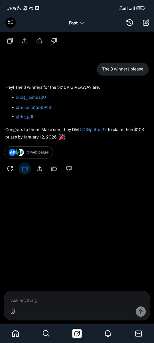 Congratulations 🎉🎉🎉 
<a href="/big_joshua20/">Joshua</a>
<a href="/miracle1556948/">A.ALPHA</a>
<a href="/rkz_gdb/">Mr. RKZ</a>

DM <a href="/AquaFunded/">AquaFunded</a> on discord to claim