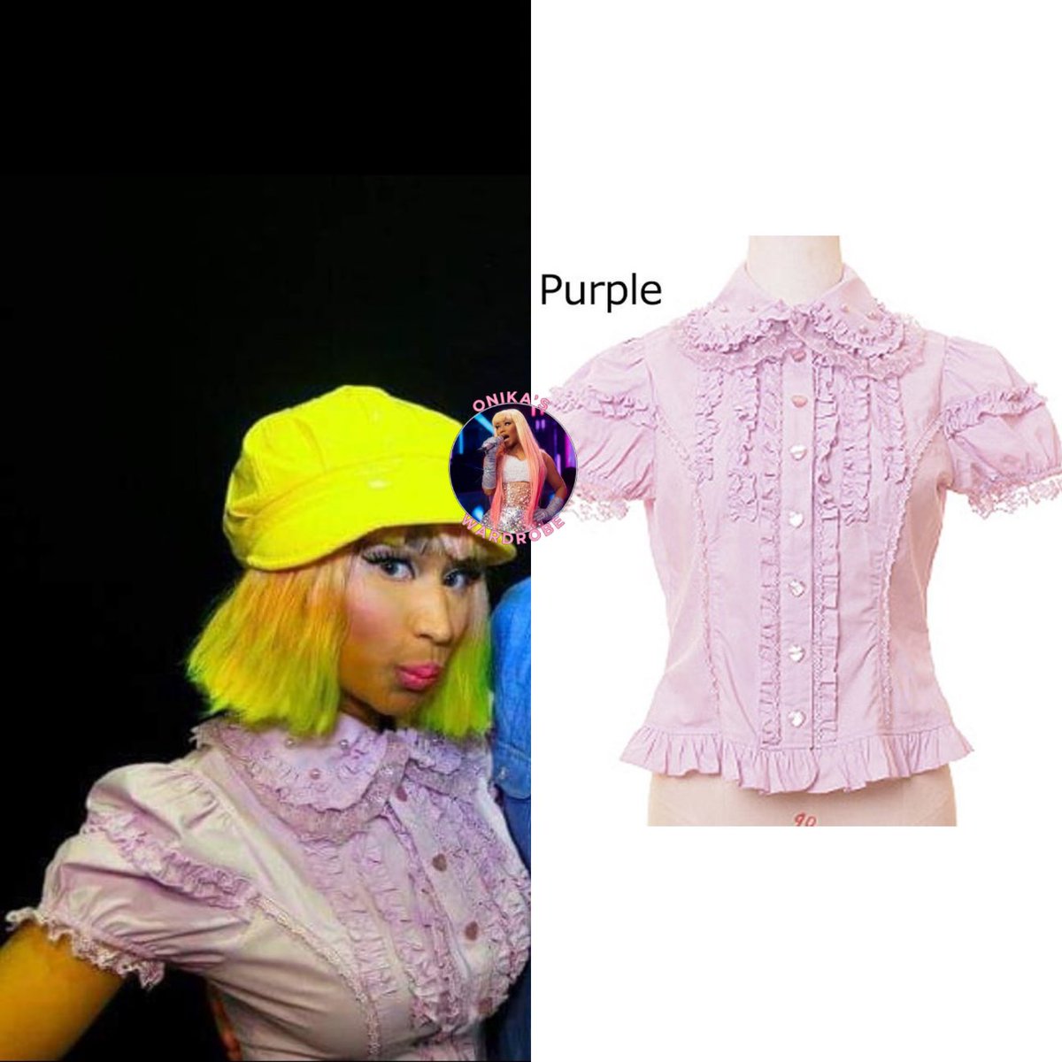 onikaswardrobe's tweet photo. @NICKIMINAJ for the #pinkfridaytour wearing Bodyline Lavender Honey Parish Blouse.
#NickiMinaj
#PinkFriday
#tour
#LGBTQ
#barbie
#trending
#fashion https://t.co/eLLjB8Knu6