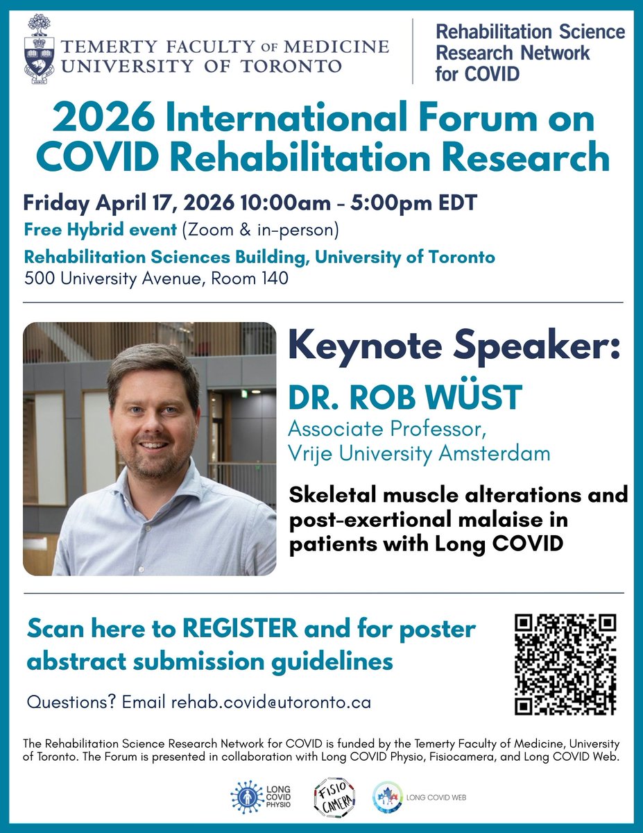 Rehabilitation Science Research Network for COVID tweet media