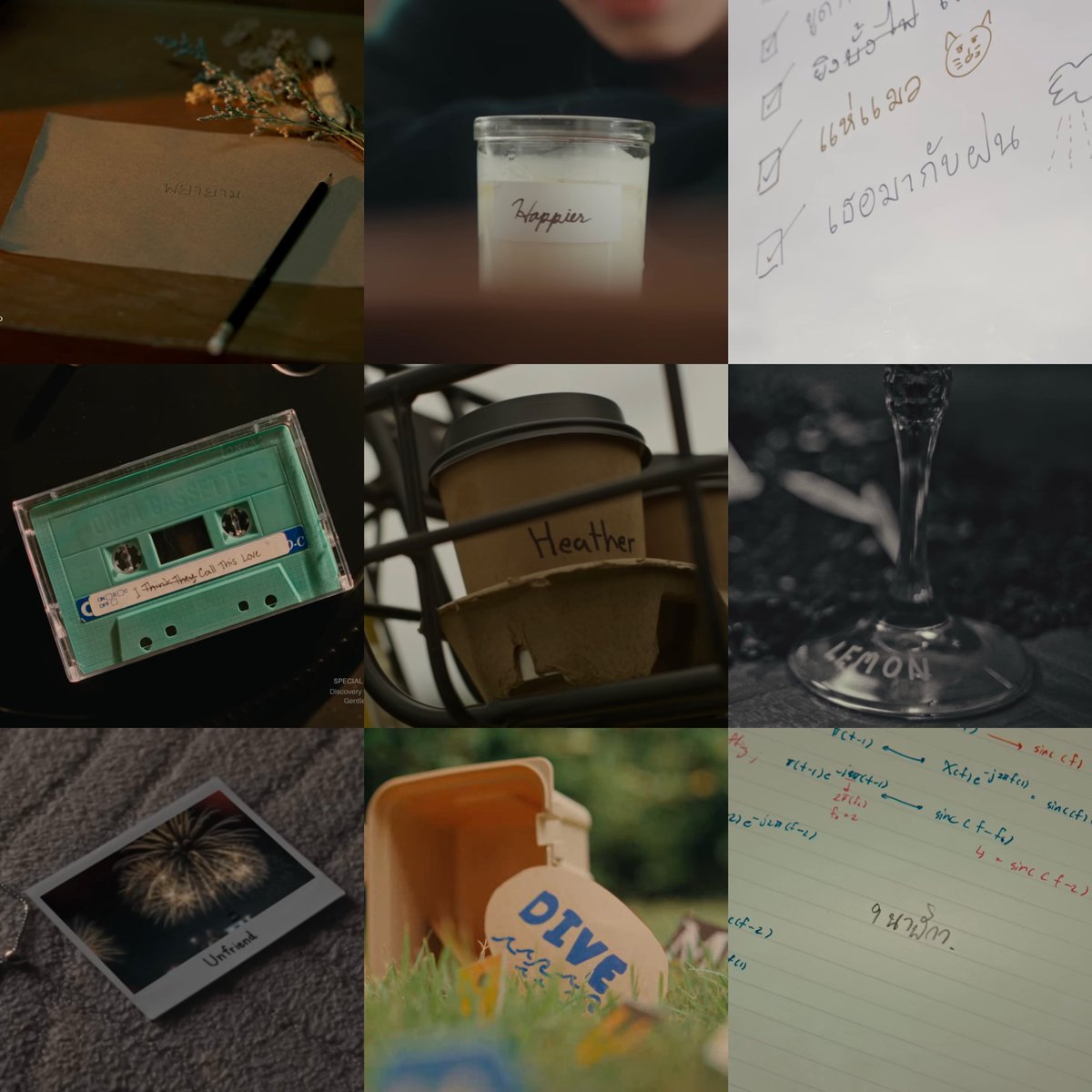 ท้าย MV ทุกเพลงมีลายมือของทุกคนเลยนี่นา
น่ารักจังเนอะ รออีก 3 คนอยู่น้า🥹💕