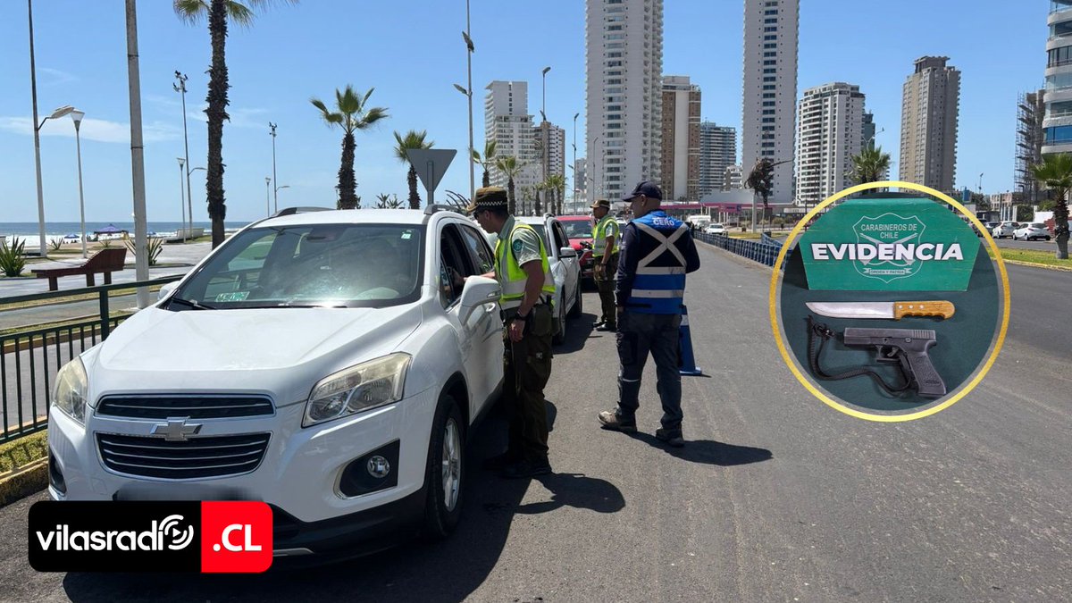 VilasRadio's tweet photo. 🚓🔍OPERATIVO EN TARAPACÁ, ESTE FIN DE SEMANA CARABINEROS DETIENE A 57 PERSONAS E INCAUTA ARMAS DE FUEGO
💻📲Revisa la nota completa en: https://t.co/LA71yVrGaz
#Carabineros #Tarapacá #Senda #Fiscalizaciones #Detenciones #Leydetránsito #Operativos #Iquique #Arica #Tamarugal #Tarapacá